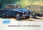 Preview: Goliath Kombiwagen Geschäftswagen Modellprogramm 1952 Automobilprospekt (0132)